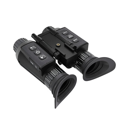 DarkScout Night Vision Binoculars 4K – Digital Night Vision Goggles with IR, 7X Zoom, 330 Yards Range, Dual Display